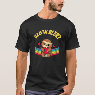 Luiaard Alert Grappig Dierenliefhebber Humor Huisd T-shirt