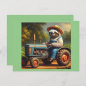 luiaard briefkaart (Voorkant / Achterkant)