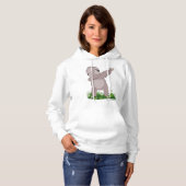 Luiaard Dabs Hoodie (Voorkant volledig)