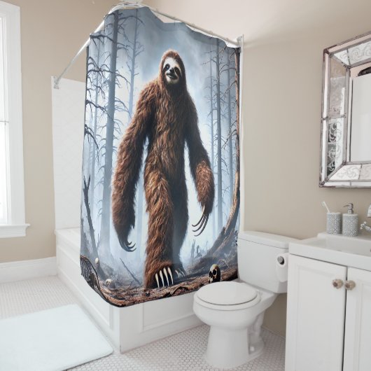 luiaard douchegordijn (In situ)