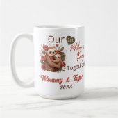 Luiaard en baby, Onze Eerste Moederdag Samen Koffiemok (Links)