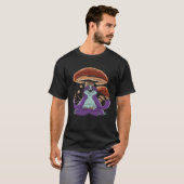 Luiaard en paddenstoel t-shirt (Voorkant volledig)