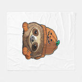 Luiaard espuki sison Halloween Classic T-Shirt Fleece Deken (Voorkant (Horizontaal))