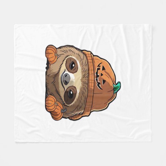 Luiaard espuki sison Halloween Classic T-Shirt Fleece Deken (Voorkant (Horizontaal))