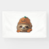 Luiaard espuki sison Halloween Classic T-Shirt Spandoek (Horizontaal)