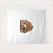 Luiaard espuki sison Halloween Classic T-Shirt Wandkleed (Voorkant (horizontaal))