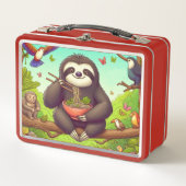 Luiaard Eten Ramen (Voorkant)