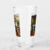 luiaard glas (Links)