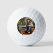 luiaard golfballen (Voorkant)
