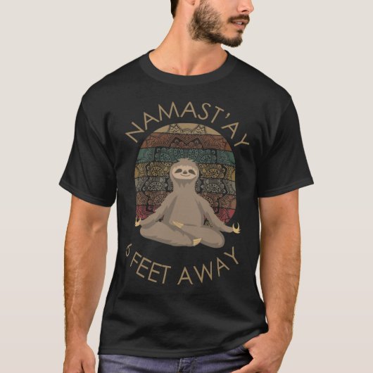 Luiaard grappig grappig t-shirt (Voorkant)