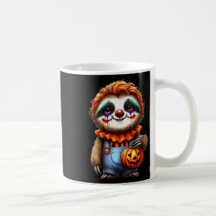Luiaard Halloween Clown Outfit Schattige Kawaii Lu Koffiemok