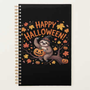 Luiaard Halloween Dag Klassiek T-Shirt Planner