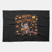 Luiaard Halloween Day Classic T-shirt Theedoek (Horizontaal)