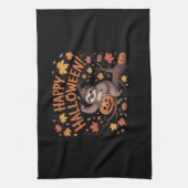 Luiaard Halloween Day Classic T-shirt Theedoek (Verticaal)