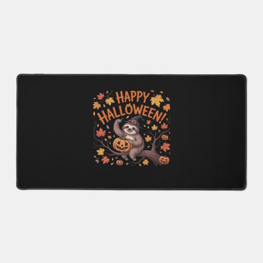 Luiaard Halloween Day Oversized T-shirt Bureaumat (Voorkant)