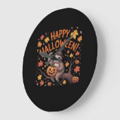 Luiaard Halloween Day Oversized T-shirt Grote Klok (Hoek)