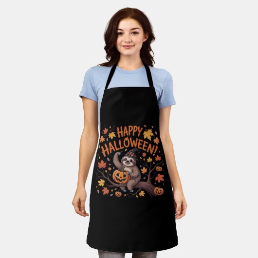 Luiaard Halloween Day Oversized T-shirt Schort (Gedragen)