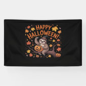 Luiaard Halloween Day Oversized T-shirt Spandoek (Horizontaal)