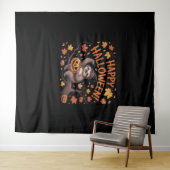 Luiaard Halloween Day Oversized T-shirt Wandkleed (In Situ (horizontaal))