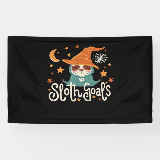 Luiaard Halloween Goals Classic T-shirt Spandoek (Horizontaal)
