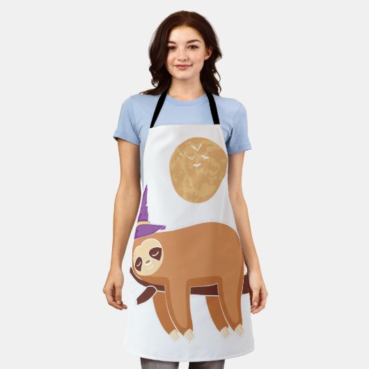 luiaard, halloween luiaard schort (Gedragen)