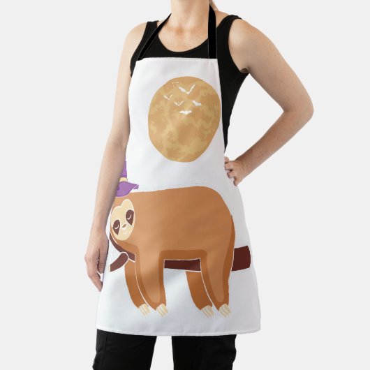 luiaard, halloween luiaard schort (Insitu)