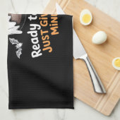 Luiaard Halloween Luiaards Schattigee Vleermuis Va Theedoek (Quarter Fold)