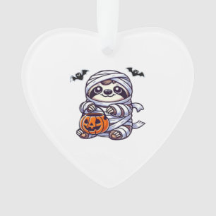 Luiaard Halloween Mummy Kinder Vrouwen Mannen Luia Ornament