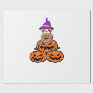 Luiaard Halloween Premium T-shirt Cadeaupapier