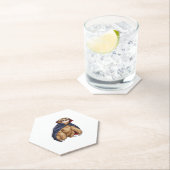 Luiaard Halloween Vampire Classic T-shirt Kartonnen Onderzetters (Insitu)