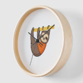 Luiaard Hangen op Branch met Sinaasappel (Hoek)