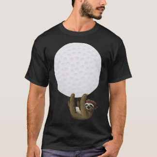 Luiaard Hangen Op Golfbal GIft T-shirt