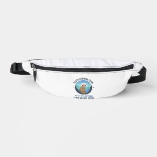 Luiaard Hardloop Shirt T-Shirt Heuptasje