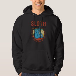 Luiaard Hardloopteam Marathonloper Luiaard Hoodie