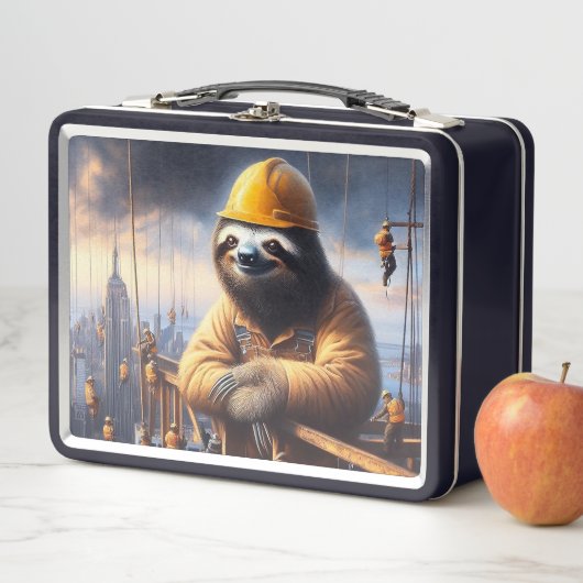 Luiaard Het werken van het Hoge Staal (In situ)