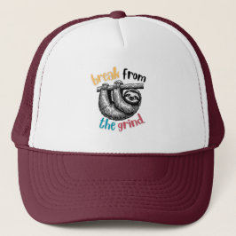 Luiaard Hoed Trucker Pet