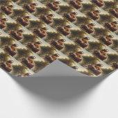 Luiaard in een kano cadeaupapier (Hoek)