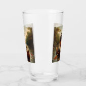 Luiaard in een kano glas (Links)