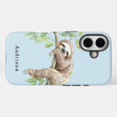 Luiaard in Tree Oerwoud Animal Case-Mate iPhone Case (Achterkant (horizontaal))