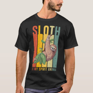 Luiaard Is Mijn Geestdier Lui Schattig T-shirt