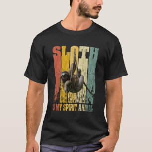Luiaard is mijn geestdier Schattige Luiaard Grappi T-shirt