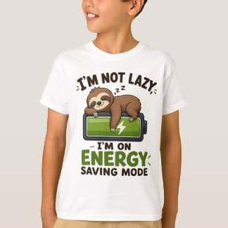Luiaard Kinderen T-shirt