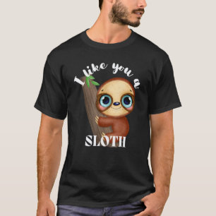 Luiaard Liefde - Grappig Romantisch T-shirt