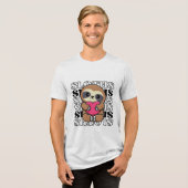 Luiaard liefhebber shirt (Voorkant volledig)