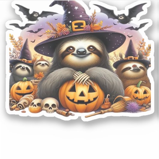 Luiaard Mooie luiheid Klassiek T-Shirt_2 Sticker (Voorkant)