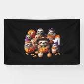 Luiaard Mooie luiheid Klassiek T-shirt Spandoek (Horizontaal)