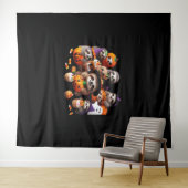 Luiaard Mooie luiheid Klassiek T-shirt Wandkleed (In Situ (horizontaal))