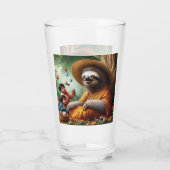 Luiaard Oma Glas (Achterkant)