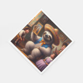 luiaard opa servet (Hoek)