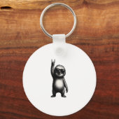 Luiaard Rocking Dance Sleutelhanger (Voorkant)